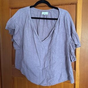 Velvet brand - size S - flowy violet top
